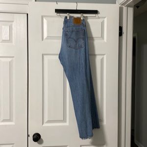 Levi “wedgie” jeans